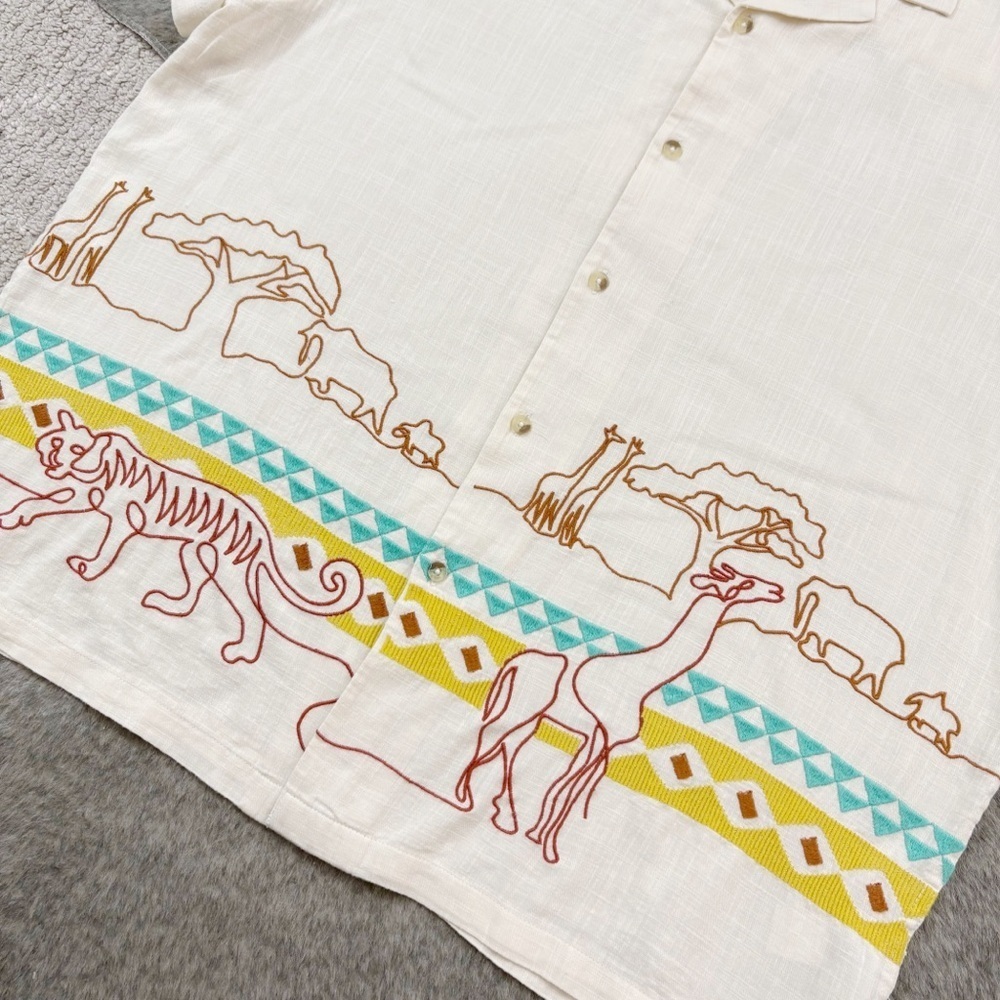 ASOS Safari Embroidered Shirt - Picture 3 of 10